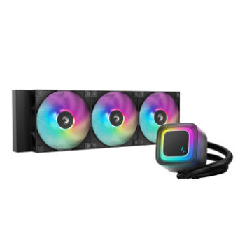 CPU Hladnjak DeepCool LE360 V2 ARGB CRNO, R-LE360-BKAMMC-G-2