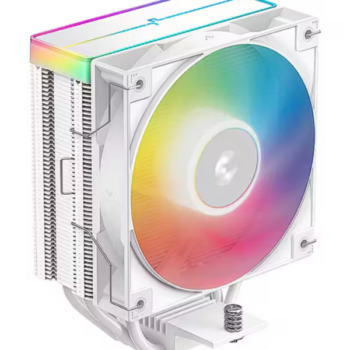 CPU Hladnjak DeepCool AG400 WH ARGB V2 BELI, 4 HeatPipe R-AG400-WHAMMN-GJD