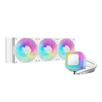 CPU Hladnjak DeepCool LE360 V2 ARGB Belo, R-LE360-WHAMMN-G-2
