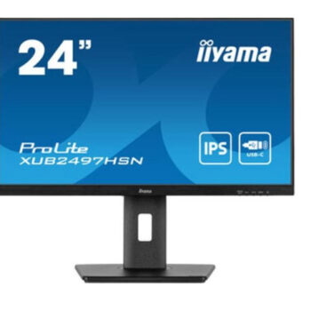 Monitor 23.8" Iiyama XUB2497HSN-B2 IPS 1920X1080/100Hz/1ms/HDMI/DP/USB-C/zvučnik
