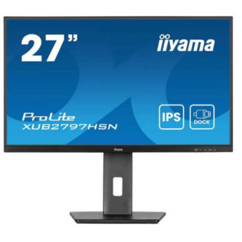 Monitor 27" Iiyama XUB2797HSN-B2 IPS 1920x1080/100Hz/1ms/HDMI/DP/VGA/audio