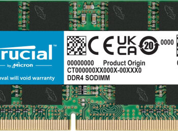 RAM SODIMM DDR4 32GB 3200MHz Crucial CT32G4SFD832A