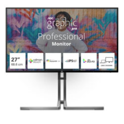 Monitor 27" AOC U27U3CV IPS 3840X2160/60Hz/4ms/HDMI/DP/USB/VESA/pivot