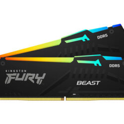 RAM DDR5 Kingston 64GB (2x32GB kit) 6000MHz Fury Beast RGB KF560C30BBEAK2-64
