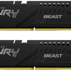 RAM DIMM DDR5 32GB (2x16GB) 6400MT/s Kingston Fury Beast Expo KF564C32BBEK2-32