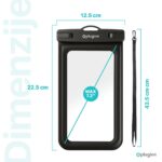 Vodootporna torbica Pluginn 7.2" crna - Slika 3