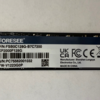 SSD Foresee 128GB M.2 2280 FSB0C128G-B7C7200 BULK