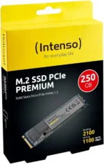 SSD M.2 NVMe Intenso Gen.3x4 250GB 3835440 Read 2100MBs/Write 1100MBs - Slika 2