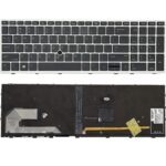Tastatura za laptop HP EliteBook 755 G5 850 G5 850 G6 mali enter sa backlightom i gumbom - Slika 2