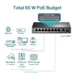 LAN Switch TP-LINK TL-SF1009P 9port 10/100Mbs/8 PoE - Slika 7