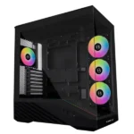 Kućište Lian Li Vector V100 Midi-Tower, ATX, RGB, Window, CRNO - Slika 3