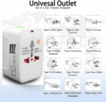 Adapter EU na UK na USA na China JWD sa USB (ALL in 1) - Slika 2