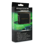 Adapter VGA na RJ45 Signal extender JWD-SP05 60m - Slika 4