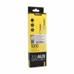 Audio kabl REMAX RM-L100 Aux 3.5mm beli 1m - Slika 2