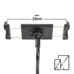 Auto stalak za tablet LP-3C (do 14 inch) crni - Slika 4