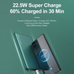 Power bank prenosiva baterija REMAX RPP-176 22.5W 30000mAh zelena - Slika 3