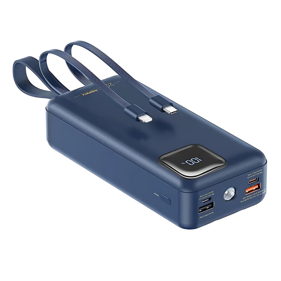back-up-baterija-remax-suji-series-rpp-550-20w225w-pdqc-30000mah-crni-216450-348893.png Power bank prenosiva baterija REMAX Suji Series RPP-550 20W+22.5W PD+QC 30000mAh plava - Slika 1