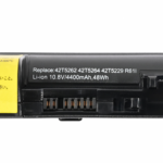Baterija za laptop Lenovo IBM Thinkpad R400 T400 T61 R61 42T5229 - Slika 5
