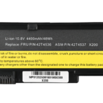 Baterija za laptop Lenovo X200 10.8 4400mAh HQ2200 B - Slika 2