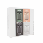Bluetooth slusalice Airpods Inpods mat crne HQ - Slika 5