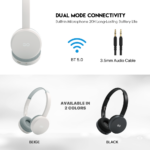Bluetooth slusalice Fantech GO Air WH02 sive - Slika 5