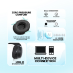 Bluetooth slusalice Fantech GO Flow WH07A sive - Slika 4
