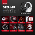 Bluetooth slusalice Fantech Stellar WHG05 crne - Slika 4