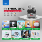 Bluetooth slusalice Fantech TX4 Mithril ANC Super Maxfit sive - Slika 3
