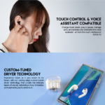 Bluetooth slusalice Fantech Wave 10 crne - Slika 2