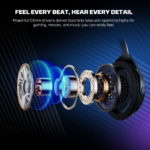 Bluetooth slusalice Fantech WHG07 Orbita crne - Slika 5