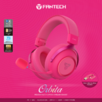 Bluetooth slusalice Fantech WHG07 Orbita pink - Slika 2