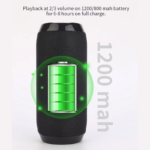 Bluetooth zvucnik TG-117 army - Slika 4