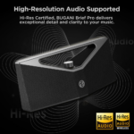 Bluetooth zvucnik BUGANi Brief Pro BS12303 crno-sivi - Slika 3