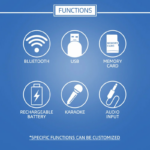 Bluetooth zvucnik KTS-1745 crni - Slika 4