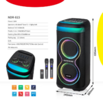 Bluetooth zvucnik NDR-815 50W crni - Slika 4