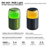 Bluetooth zvucnik REMAX RB-M21 zeleni - Slika 3