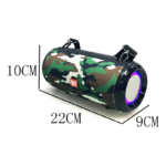 Bluetooth zvucnik TG537 army - Slika 4