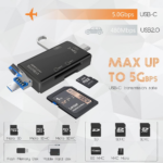 Univerzalni čitač kartica sa USB i Type-C konektorom 6u1 - Slika 10