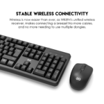 Combo mis tastatura wireless Fantech WK-894 crni - Slika 5