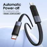 Data kabl LDNIO LC241i 30W Fast Automatic Power OFF Type C na iPhone lightning crni 1m - Slika 2