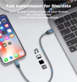 Data kabl LDNIO LC442I 30w, Type C na iPhone Lightning sivi 2m - Slika 5