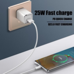 Data kabl LDNIO LS901 25W Fast iPhone lightning beli 1m - Slika 3