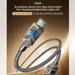 Data kabl REMAX Bumblebee Series CB05 Fast Charger 30W Type C na Lightning 1.2m - Slika 3