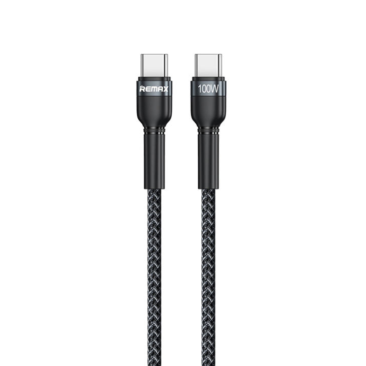 data-kabl-remax-jany-fast-charging-pd-rc-172-crni-146128-220572.png Data kabl REMAX Fast charging 100W PD RC-172 Type C na Type C crni 1m - Slika 1