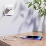 Data kabl REMAX RC-183i PD 30W Type C na iPhone lightning 2m beli - Slika 3