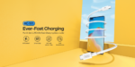 Data kabl REMAX RC-191 Fast Charging PD 65W Type C na Type C beli - Slika 2