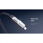 Data kabl REMAX RC-C189 PD 65W, QC 3.0 USB Lightning 27W, 2u1 crni 1m - Slika 4
