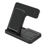 Desktop drzac za mobilni telefon Z5G 3u1 (wireless punjac za mobilni telefon, slusalice i Apple smart watch) - Slika 2