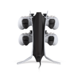 Dobe TP5-0557 stalak-punjač za dva gamepada sa osvetljenjem PS5 beli - Slika 12