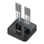 Docking station MAIWO K3016P2, Type C 3.2 na 2x M.2 NVMe clone crni - Slika 6